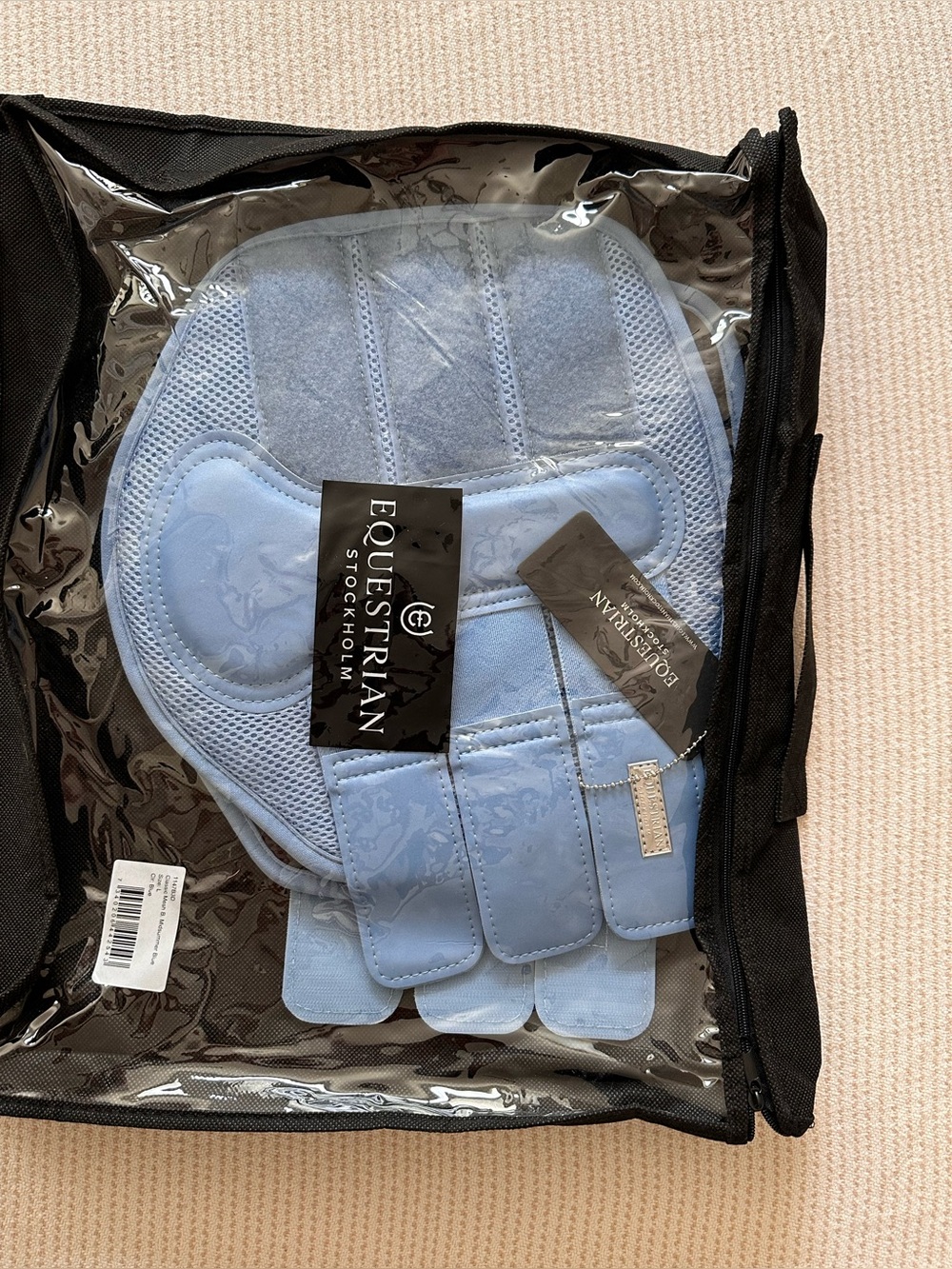 Equestrian Stockholm Mesh Boots- Midsummer Blue
